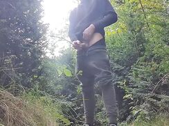 [ABX][1][784] - Handjob in nature. Join me online, my kink in bio