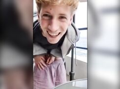 Jaden Is Cumming On The Terrace Table Jock Porn