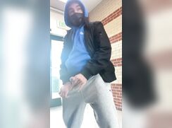 Jerking off at school on a dare