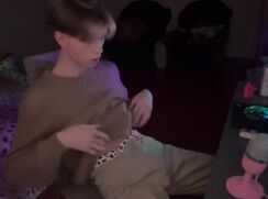 Cute gay porn boys have fun with didldos