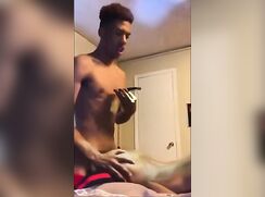 straight black twink smooth bareback