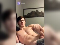 French ALEX is already tired of jerking off while waiting for a GUY!