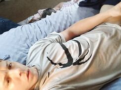 [ABX][1][850] - Jockish twink jerks off and squirms