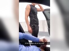 Gym Stranger Sits on my Cock
