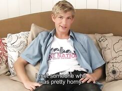 ♥ Twink blond   première vidéo ♥