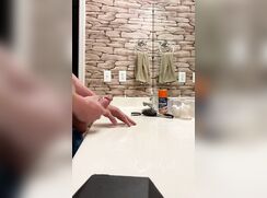 [ABX][1][922] - Watch me cum all over my sink