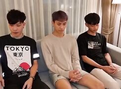 Saturday Night Gay Porn Asian Threesome