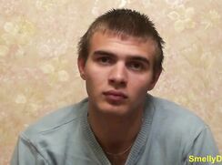 Handjob for a straight guy cam porn boy