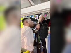 bj in the shop public sex boys porn