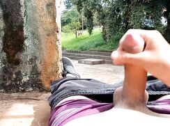 [ABX][1][951] - Young 18 year old boy masturbating in public