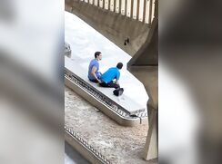 boys fingering each other in public