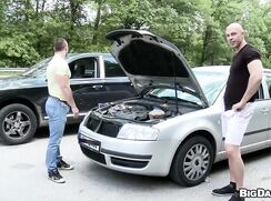 ♥ Lascivious boys on a parking lot - 3 ♥