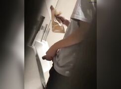 Spying on pissing boys porn