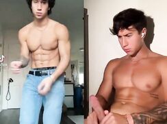 Tiktoker jerking off