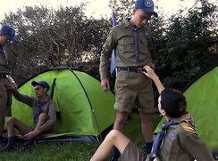 Latino Scouts Bareback Orgy Gay Porn Videos