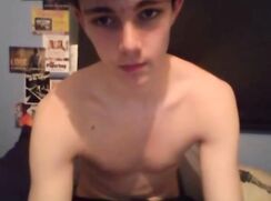 [ABX][2][075] - Cute gay boy wanks on skype