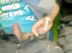 Sucking on the subway