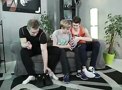 Three Hot Twinks Love Bareback Gay Porn Videos