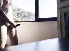 [ABX][2][170] - Risky masturbation right by the window