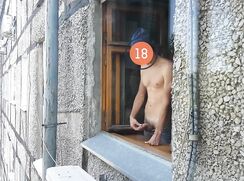 [ABX][2][211] - A hidden camera recording a guy...