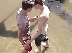Let's Play At The Pond Boys Gay Porn