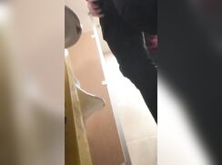 British twinky pissers in public toilet hard gay porn videos