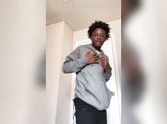 Horny teen moans while cumming