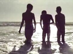 From beach to bed twink gang sex gay porn