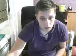 Twink in purple shirt cam boys porn