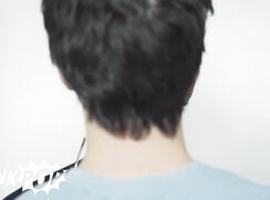 neighborly action: hot 3-way w/ facial