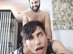 group threesome friends home room sex show porn hot