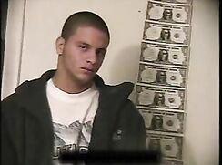 Hairy Thug Latino Jerks His Uncut Cock for the Camera