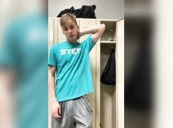 Locker room strip hard