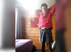 {ALV} Adorable twink strip show