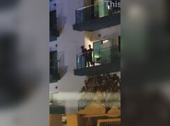 Balcony fuck 001