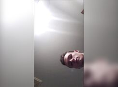 Jerking off and cumming on friends picture