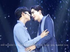 Boyfriends sing Stuck With You (very sweet and cool)