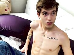 Daddy Barebacks Skinny Boy