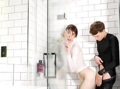 Black And White Match In The Bathroom