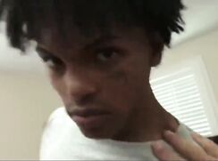 Black twink disciplined by dick