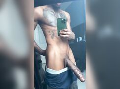 Show off his big dick