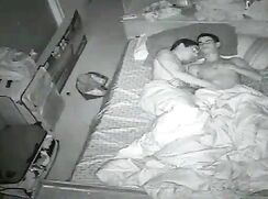 Hidden spy-cam catches teen male “friends” fucking