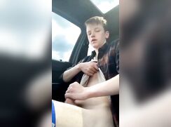Cum in the car cam boys porn