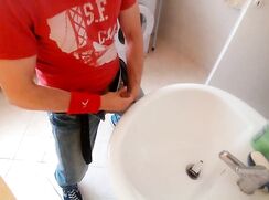 [ABX][2][547] - Sega in bagno - jerking off and teasing in my bathroom