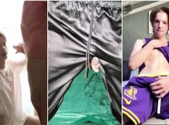 The young player favorite thing to do is to jerk off with his coach