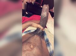Big dick pre-cumming