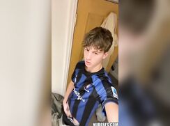 Naughty soccer player