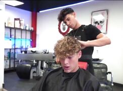 Twink F*cked @ The Barber Shop  OF 418