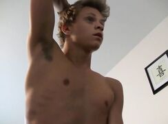 Muscle Boy showing off big dick cam boys porn