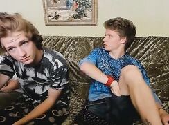 Russian friends wank together cam boys porn